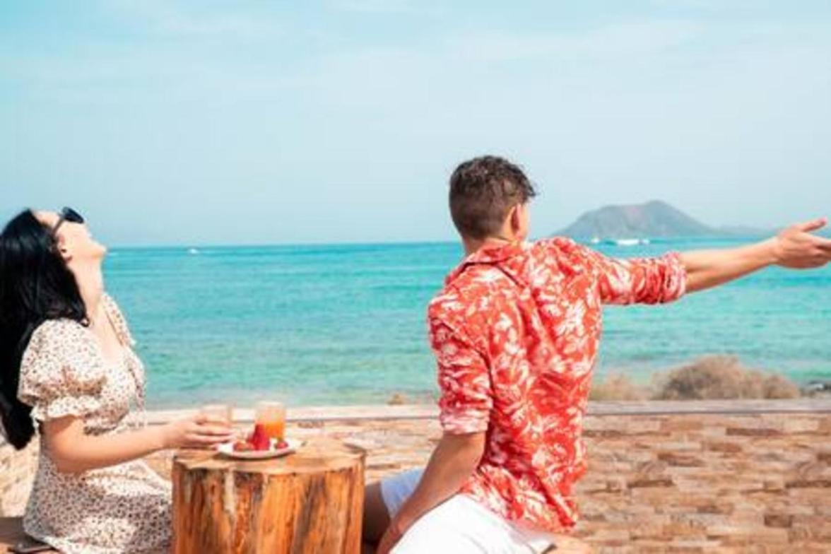 Corralejo Beach Villa San Antonio- Private Heated Pool, Breathtaking Sea View, Bbq, Fast Wifi By Amazzzing Travel Exteriör bild